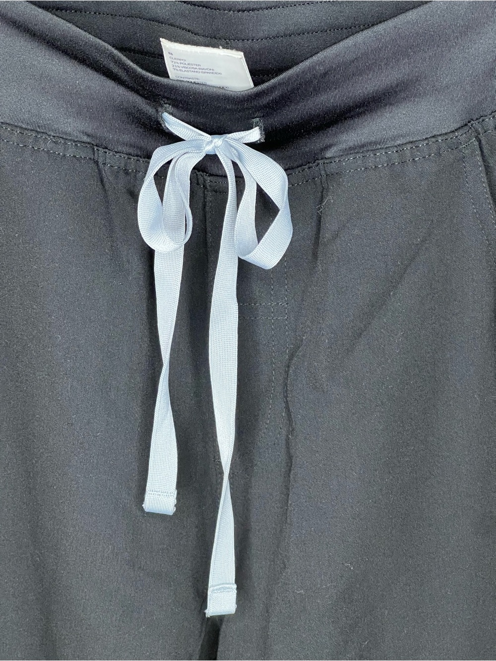 FIGS Kade High-Rise Straight-Leg Scrub Pant-Black - Medium - Picture 15 of 16